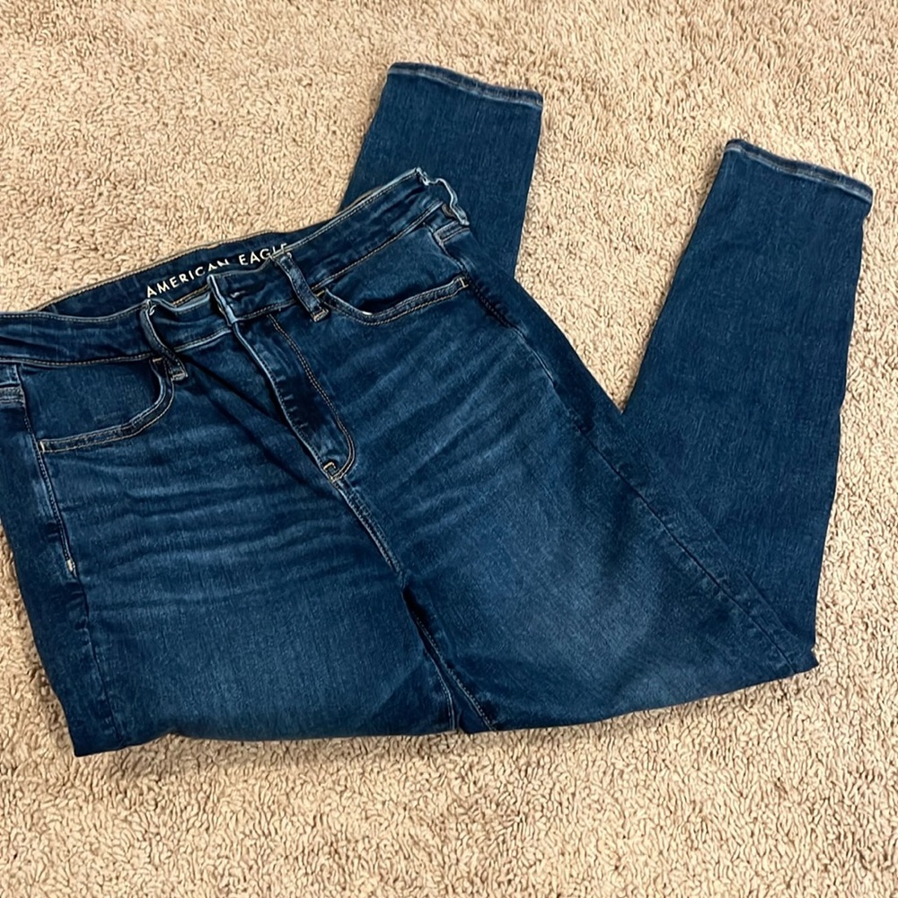 American Eagle high rise jeggings next level stretch size 10 short